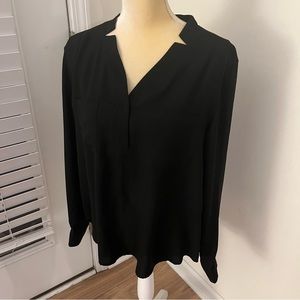 Nine West Black Blouse